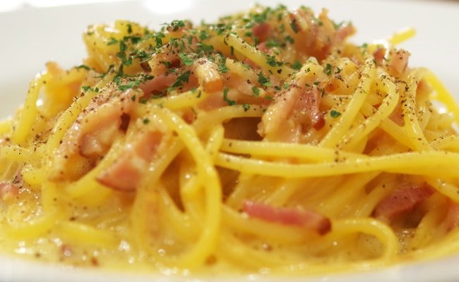 ? Espaguetis a La Carbonara RECETA ORIGINAL Italiana