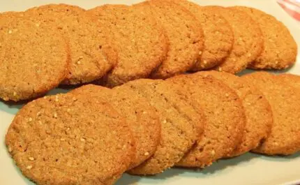 Receta De Galletas Integrales Saludables 30 Unidades