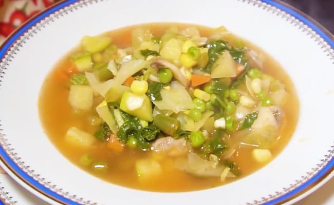 Sopa De Verduras Receta - Como se hace una sopa de verduras